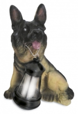 Cветильник садовый декоративный SL-RSN27-DOG2 на солнечной батарее, полистоун, цветной, 27 см (4/72) | Б0016252 | ЭРА