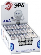 Батарейка щелочная (алкалиновая) LR03-4S promo-box (96/384/36864) (AAA) | Б0018950 | ЭРА