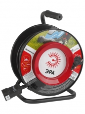 Удлиннитель силовой RP-1-2x0.75-30m пласт. катушка без заземл. 30м 1гн 2х0.75мм2 (2/48) |Б0001677 | ЭРА