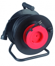 Удлиннитель силовой RP-1-2x1.0-30m пласт. катушка без заземл. 30м 1гн 2х1мм2 (2/48) |Б0001675 | ЭРА