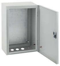 Корпус металлический навесной ЭРА Корпус металлич. ЭРА SIMPLE Щит с монтажной панелью ЩМП-07_IP31 (600х400х165) | Б0041658 | ЭРА