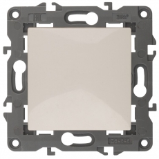 14-1111-02 Кнопка, 10АХ-250В, Elegance, слоновая кость (10/100/2500) | Б0047863 | ЭРА