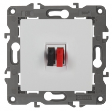 14-3111-01 Электроустановка ЭРА Розетка аудио, IP20, Эра Elegance, белый | Б0034320 | ЭРА