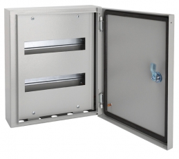 Корпус металлический ЩРН-24з-1 76 У2 IP54 (410х330х120мм) | Б0028776 | ЭРА