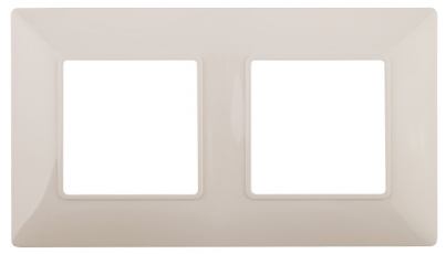 14-5002-02 Электроустановка ЭРА Рамка на 2 поста, Эра Elegance, сл.кость | Б0034388 | ЭРА