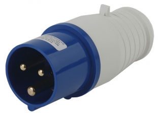 Вилка переносная 013 2Р+РЕ 16А 220В IP44 | Б0032849 | ЭРА