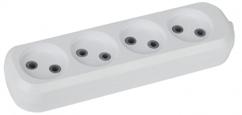 Колодка 4гн KX-4 без зазeмл | Б0028332 | ЭРА