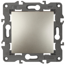 14-1101-04 Электроустановка ЭРА Выключатель, 10АХ-250В, IP20, Эра Elegance, шампань | Б0034211 | ЭРА