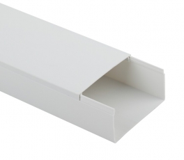 KK-W-80-60 Кабель-канал ЭРА 80x60 белый (18м.) | Б0031141 | ЭРА
