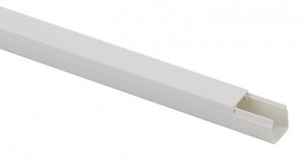 KK-W-12-12 Кабель-канал ЭРА 12x12 белый (140м.) | Б0031114 | ЭРА