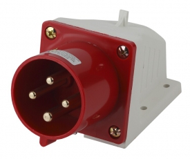 Вилка стационарная 524 3Р+РЕ 32А 380В IP44 | Б0032859 | ЭРА