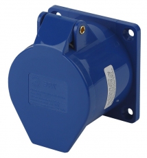 Розетка стационарная внутренняя 423 2Р+РЕ 32А 220В IP44 | Б0032871 | ЭРА