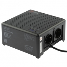 Стабилизатор напряжения CНК-1500-УЦ компактный универсальный, 140-260В/220В, 1500ВА | Б0051111 | ЭРА