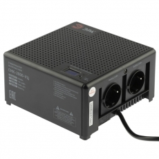 Стабилизатор напряжения CНК-2000-УЦ компактный универсальный, 140-260В/220В, 2000ВА | Б0051112 | ЭРА