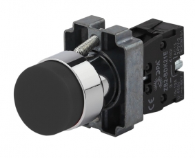 Кнопка управления LAY5-BL21 без подсветки черная 1з (20/200/5000) | Б0045670 | ЭРА