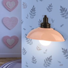 Ночник - светильник светодиодный NLED-487-1W-SW-P настенный на батарейках с выключателем розовый | Б0051477 | ЭРА