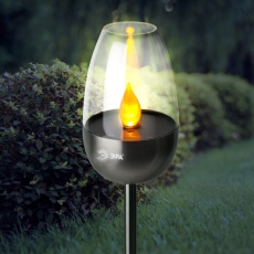 Светильник садовый уличный ERASF22-37 на солнечных батареях Идеал 32 см | Б0053380 | ЭРА