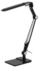 Cветильник настольный ЭРА NLED-497-12W-BK светодиодный на струбцине и с основанием черный | Б0052771 | ЭРА