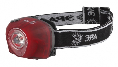 Фонарь налобный G3W 3W LED, коллиматор, 3хААА, 4 режима, бл. (25/100) | Б0002249 | ЭРА