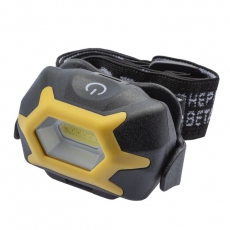 Фонарь налобный 1хLED COB 3хААА GB-701 Практик, сенсор, 3 режима | Б0027819 | ЭРА