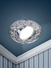 Светильник точечный встраиваемый под лампу KL11A 50Вт MR16 хром литой | C0043686 | ЭРА