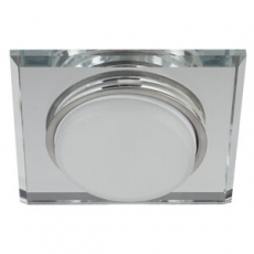 Светильник точечный встраиваемый под лампу DK79 13Вт GX53 зеркальный | Б0019578 | ЭРА