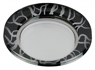 Светильник точечный встраиваемый под лампу DK80 13Вт GX53 белый/черный | Б0019575 | ЭРА