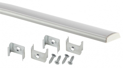 Комплект с гибким накладным анодированным профилем CAB291 1506G 15х6,5мм, | Б0041245 | ЭРА