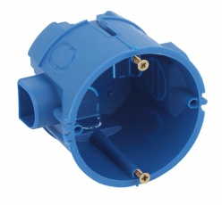 Коробка установочная КУТС 68х60мм для твердых стен саморез., IP20 KUTS-68-60-blue | Б0039187 | ЭРА