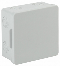 Коробка распределительная о/у 100х100х50мм без гермовводов 8 вх. IP54 KOR-100-100-50-8 | Б0037440 | ЭРА