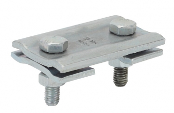 Зажим плашечный ПС-1-1 (5,5-8,6 мм2) 2 болта (6/30/1200) | Б0038780 | ЭРА