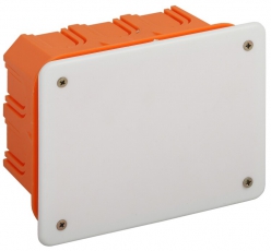Коробка распределительная KRT 120х92х70мм для твердых стен, саморез., крышка IP20 (56/504) | Б0047258 | ЭРА