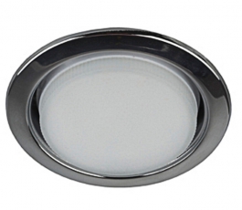 Светильник встраиваемый точечный под лампу GX53 KL35 BK /1 (к) 220V, 13W, черный металл | Б0048945 | ЭРА