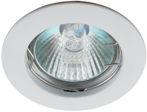 Светильник встраиваемый литой под лампу KL1 WH /1 MR16,12V, 50W белый (100/2100) | Б0048968 | ЭРА