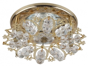 Светильник точечный декоративный DK36 GD/WH 