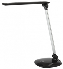 Светильник настольный светодиодный NLED-456-10W-BK-S черный с серебром наст. | Б0028437 | ЭРА