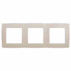 Рамка на 3 поста 12-5003-02  ,  слоновая кость (15/150) |Б0014762 | ЭРА