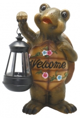 Cветильник садовый декоративный SL-RSN28-TRL на солнечной батарее, полистоун, цветной, 28 см | Б0016270 | ЭРА