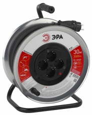 Удлинитель силовой ЭРА метал. катушка с заземл. RM-4-3x1.5-30m 30м 4гн КГ 3х1.5 мм2 (2/36) | Б0035320 | ЭРА