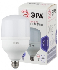Лампа светодиодная LED 20Вт Е27 220В 6500К smd POWER | Б0027011 | ЭРА