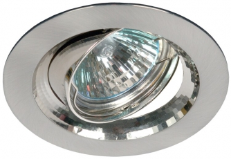 Светильник встраиваемый литой под лампу KL29 А SN/N поворотный 