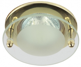 Светильник встраиваемый литой под лампу KL15 GD 