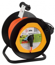 Удлинитель силовой ЭРА RPx-1-2x1-40m на п. катушке б/з 1 гн 40м ПВС 2x1 | Б0046834 | ЭРА