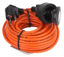 Удлинитель силовой ЭРА UPx-1e-3x0.75-10m-IP44 в бухте c/з 1 гн 10м ПВС 3х0.75 | Б0046810 | ЭРА