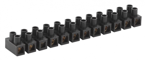 Аксессуары для клемм NO-223-16-2 ЭРА Зажим винтовой ЗВИ-150 полипропилен 10-35мм? 12пар 100°С черны | Б0042732 | ЭРА