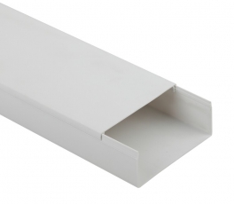 KK-W-100-40 Кабель-канал ЭРА 100x40 белый (16м.) | Б0031142 | ЭРА