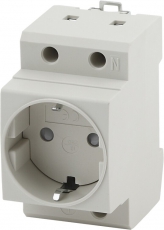 Розетка Pro NO-902-136 На DIN-рейку | Б0031912 | ЭРА