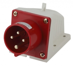 Вилка стационарная 514 3Р+РЕ 16А 380В IP44 | Б0032856 | ЭРА
