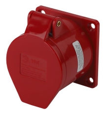 Розетка ЭРА стационарная внутренняя 424 3Р+РЕ 32А 380В IP44 | Б0032872 | ЭРА