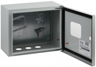 Корпус металлический навесной SHMPg(okno)-02_IP54_SIMPLE ЭРА Корпус металлич. ЭРА SIMPLE Щит с монтажной панелью ЩМПг_IP54 (ок | Б0041661 | ЭРА